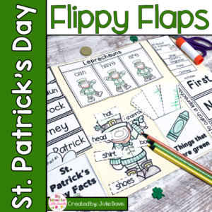 St Patrick's Day Activities Interactive Notebook Lapbook