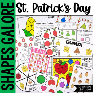 St Patricks Day Activities | 2D Shapes and Games