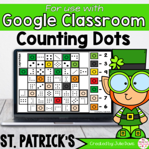 St Patricks Day Counting Google Classroom Digital Game