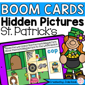 St Patricks Day CVC Words | Digital Game Boom Cards