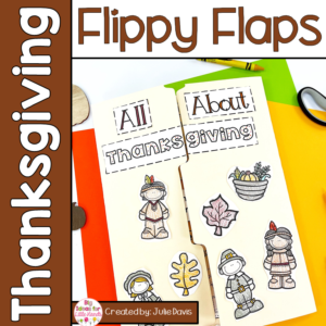 Thanksgiving Activities Interactive Notebook Lapbook