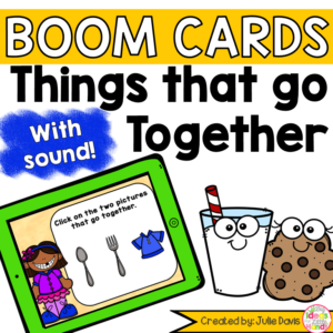 Things that Go Together Classification Digital Game Boom Cards