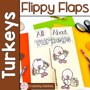 Turkey Activities Interactive Notebook Lapbook