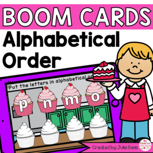 Valentines Day ABC Order | Digital Game Boom Cards