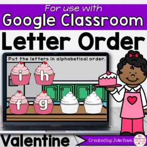 Valentines Day ABC Order Game | Google Classroom