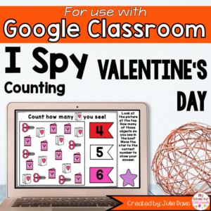 Valentines Day Digital Counting Game Google Classroom