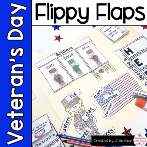 Veteran's Day Activities Interactive Notebook Lapbook