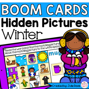 Winter CVC Words | Digital Game Boom Cards