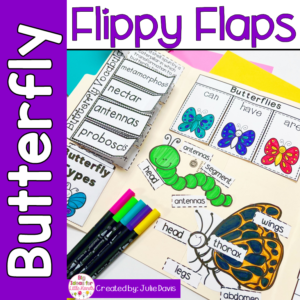 Butterfly Mini Unit | Life Cycle Activity | Science Interactive Notebook Lapbook