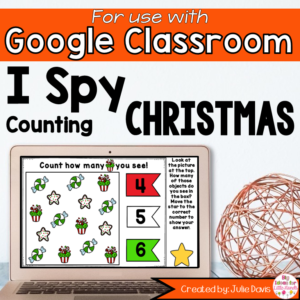 Christmas Digital Counting Game Google Classroom