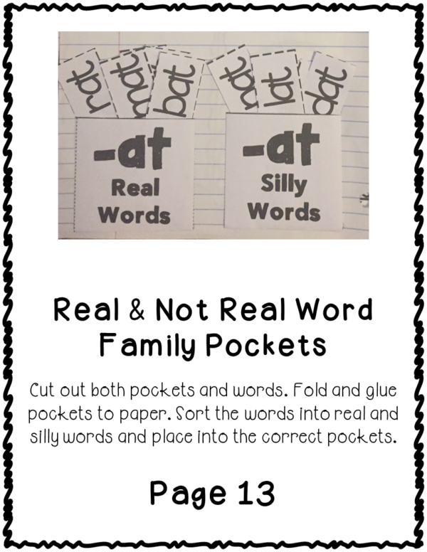 Short Vowel Word Family Interactive Notebooks Mega Bundle - Image 4