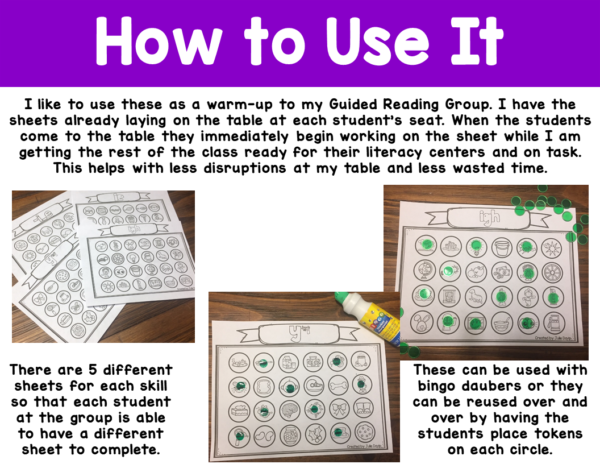 Small Group Long Vowel I Worksheets and Activities - Image 2