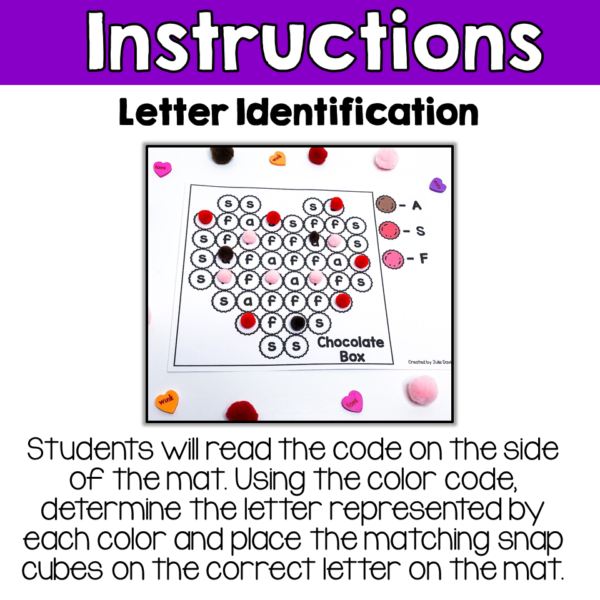 Valentine's Day Math and Literacy Center Activities - Image 2