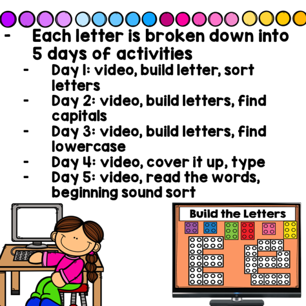 Letter E Digital Phonics Activities for Google Classroom - Image 3