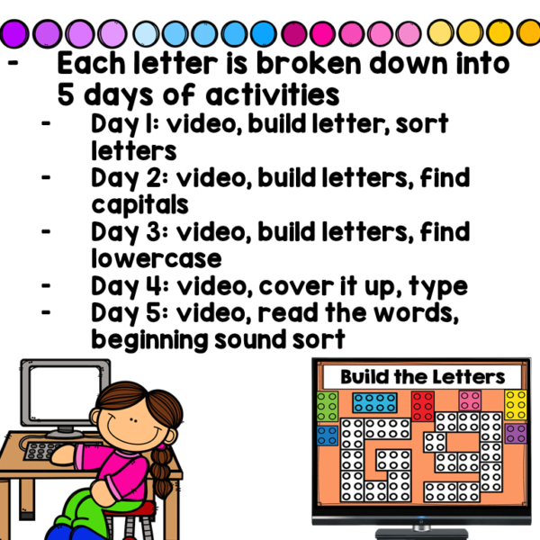 Letter G Digital Phonics Activities for Google Classroom - Image 3