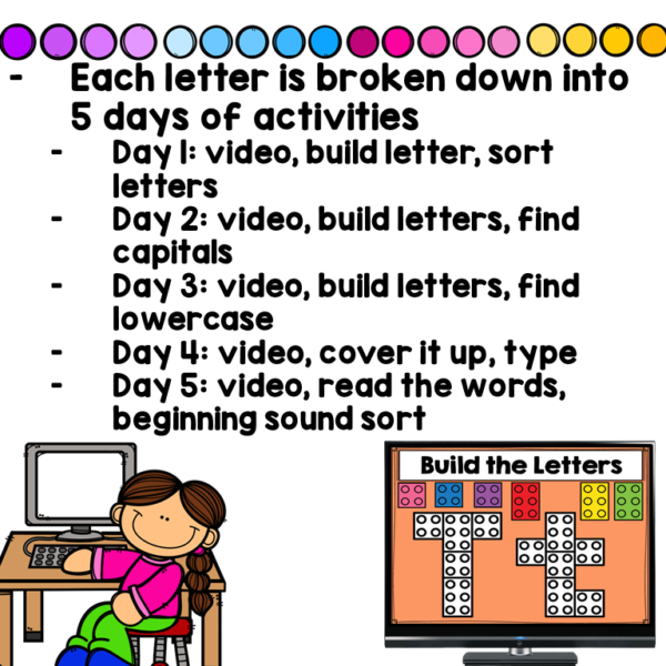 Letter T Digital Phonics Activities for Google Classroom - Image 3