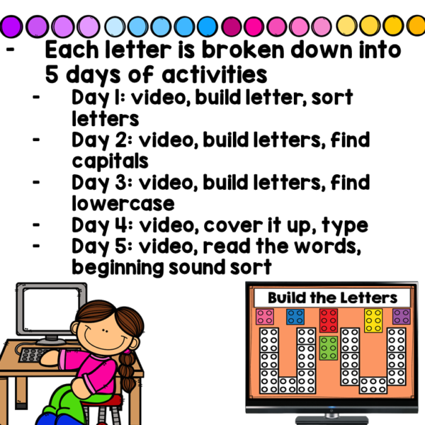 Letter U Digital Phonics Activities for Google Classroom - Image 3