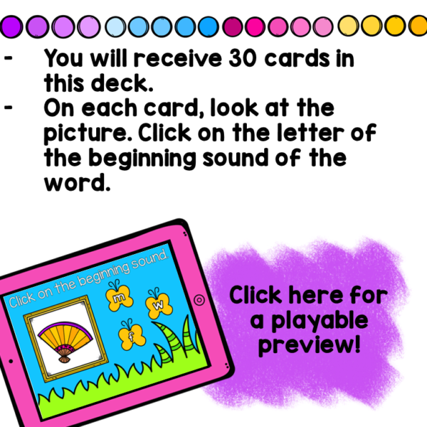 Spring Beginning Sounds | Digital Game Boom Cards - Image 3