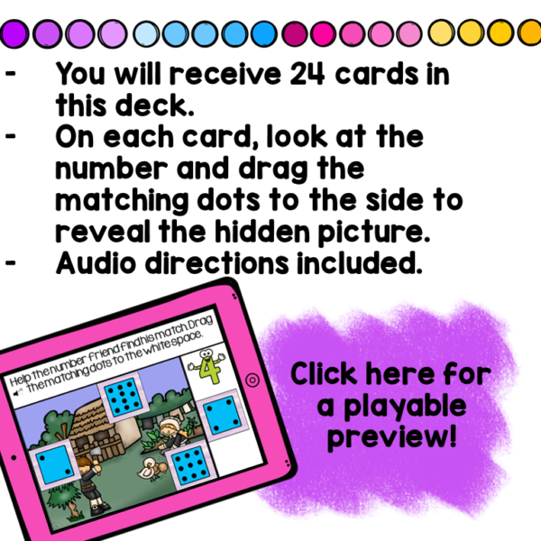 Thanksgiving Counting Math Centers | Digital Game Boom Cards - Image 3