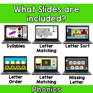 Back to School Math and Phonics BUNDLE for Google Classroom - Big Ideas ...