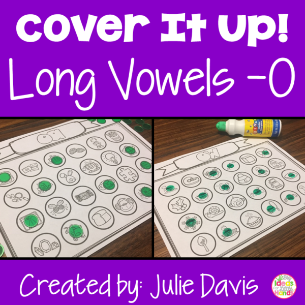 Small Group Long Vowel O Worksheets and Activities