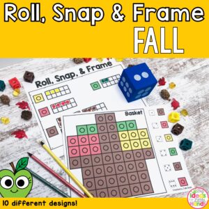 Kindergarten Math Fall Centers | Ten Frames Activities | Counting Games