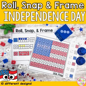 Ten Frames Activities and Games | Independence Day