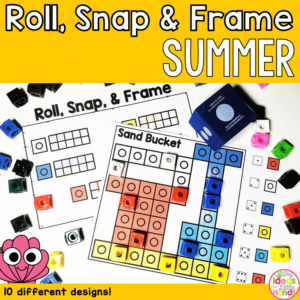 End of Year | Ten Frames Activities and Games | Summer