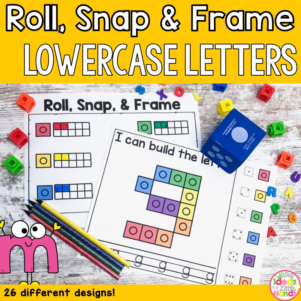 Ten Frames Activities and Games | Lowercase Letters - Big Ideas for ...