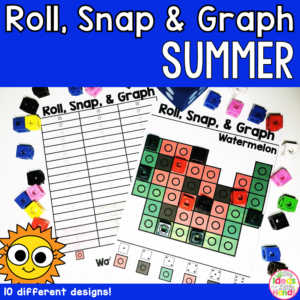 End of Year | Graphing Activities and Games | Summer