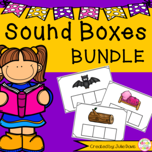 CVC Boxes for Spelling Bundle