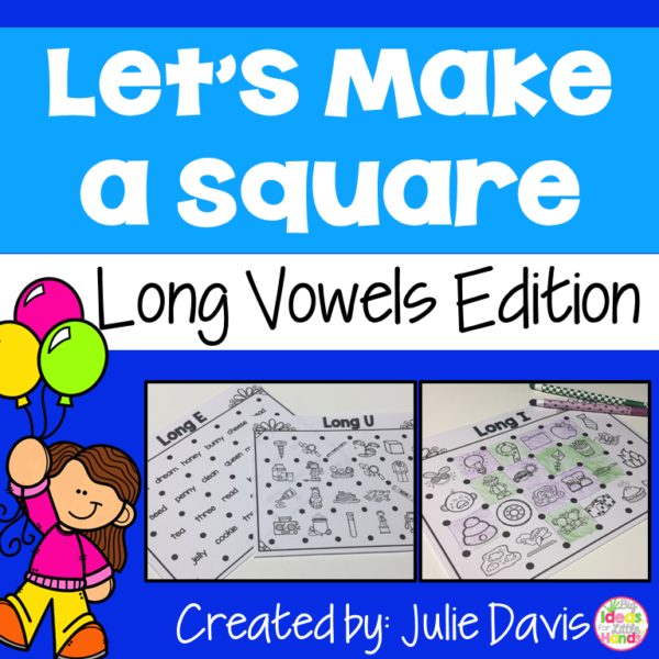 Long Vowels Game Activity | Phonics Worksheets