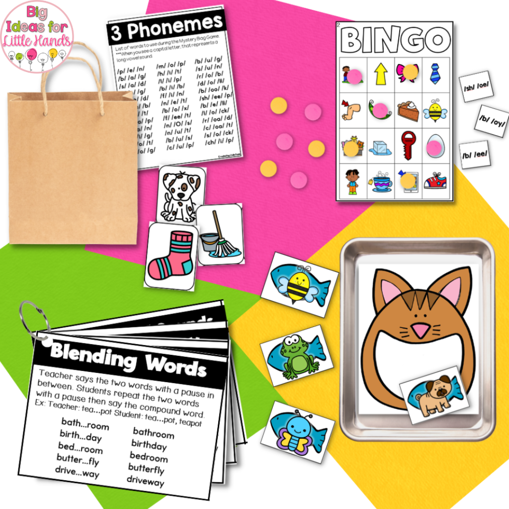 Blending words is easier to teach with the variety of activities in this bundle.