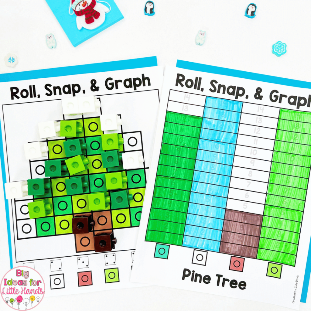 This "Roll, Snap and Graph" activity will help student build independence by being both predictable and engaging.