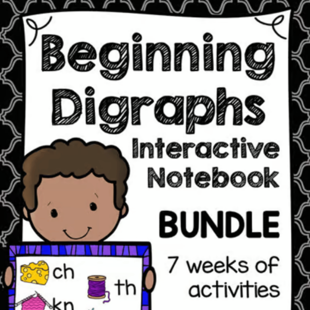 Digraph Interactive Notebook Resource available on TPT