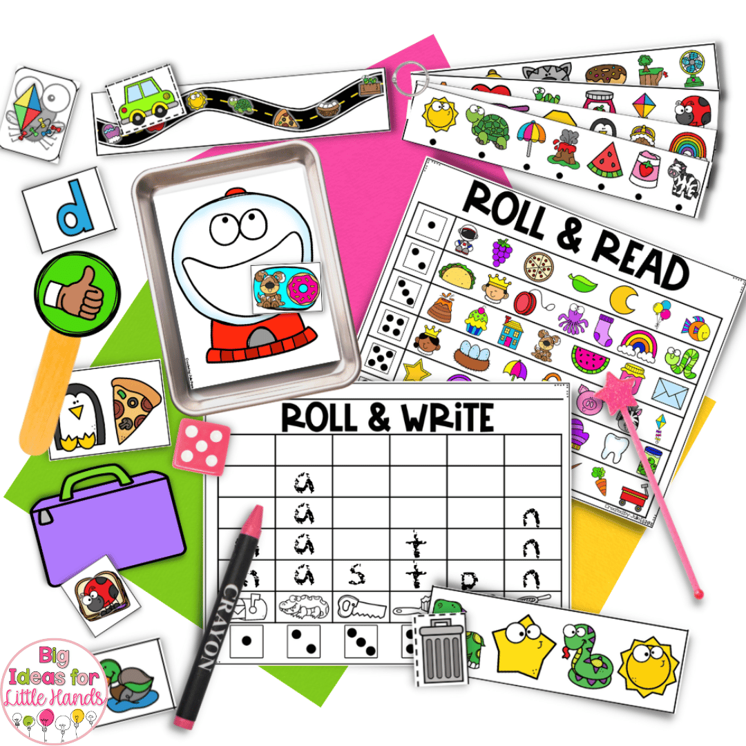 Targeting beginning sounds in words is the perfect way to start teaching letter sounds.