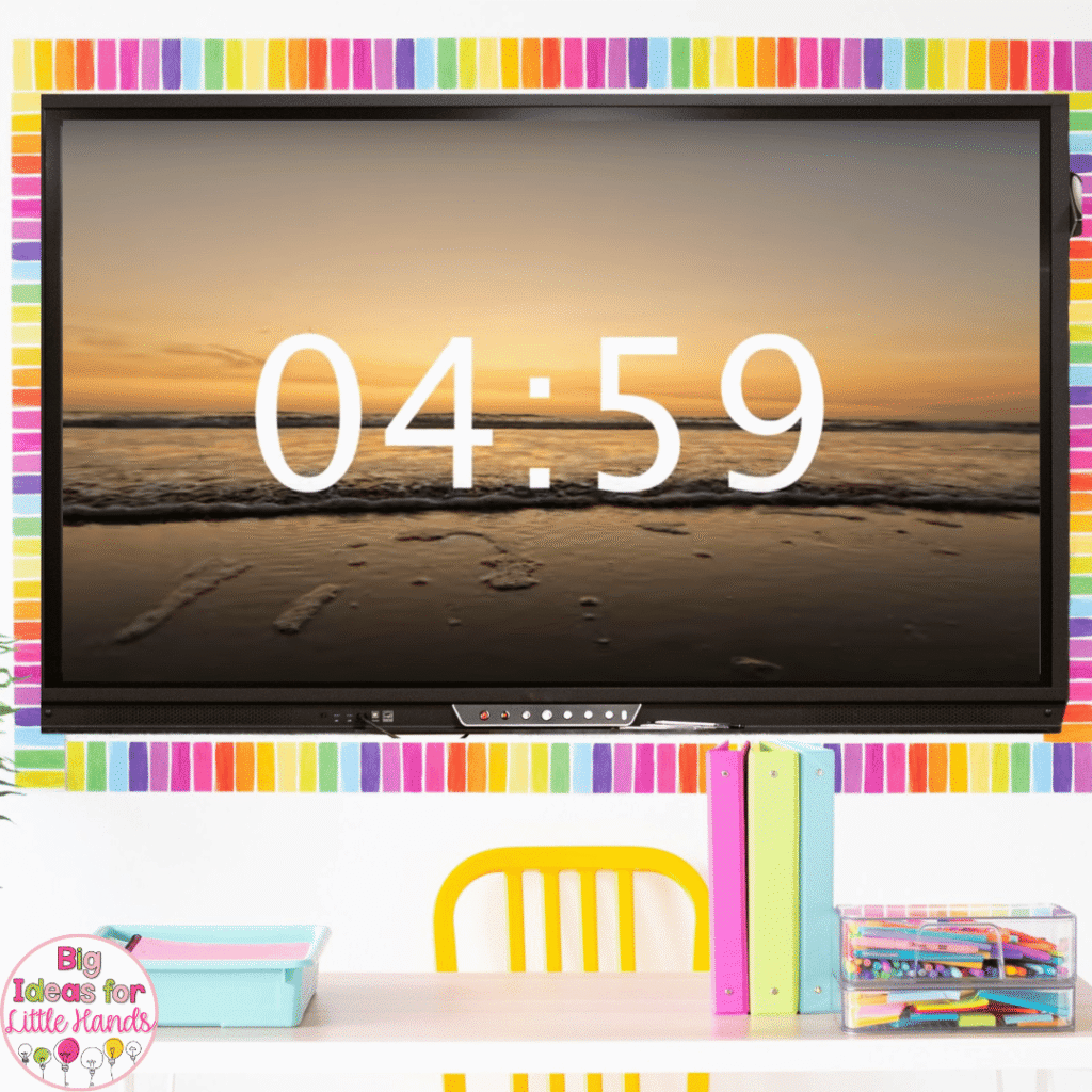 Timers are an essential classroom management strategy for transitions.