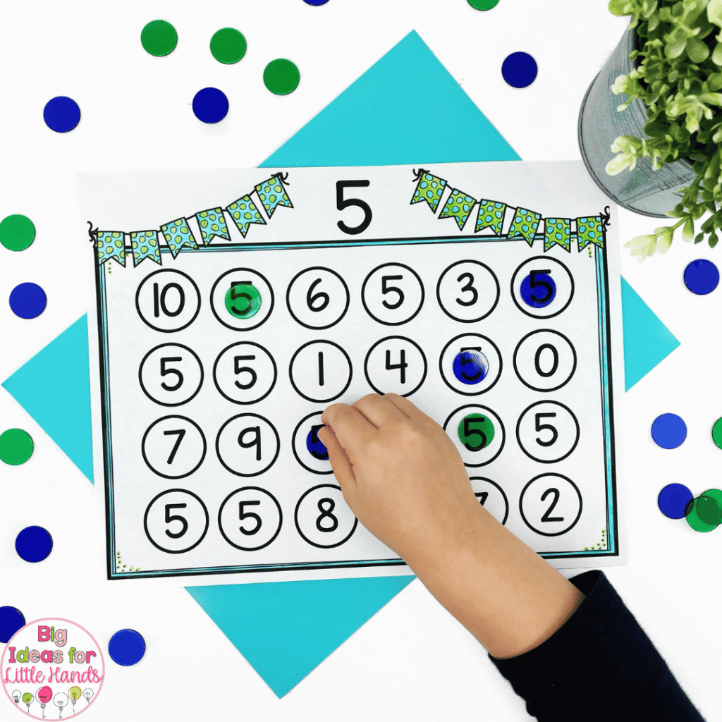 Cover it up games are perfect for small group time in the primary classroom.