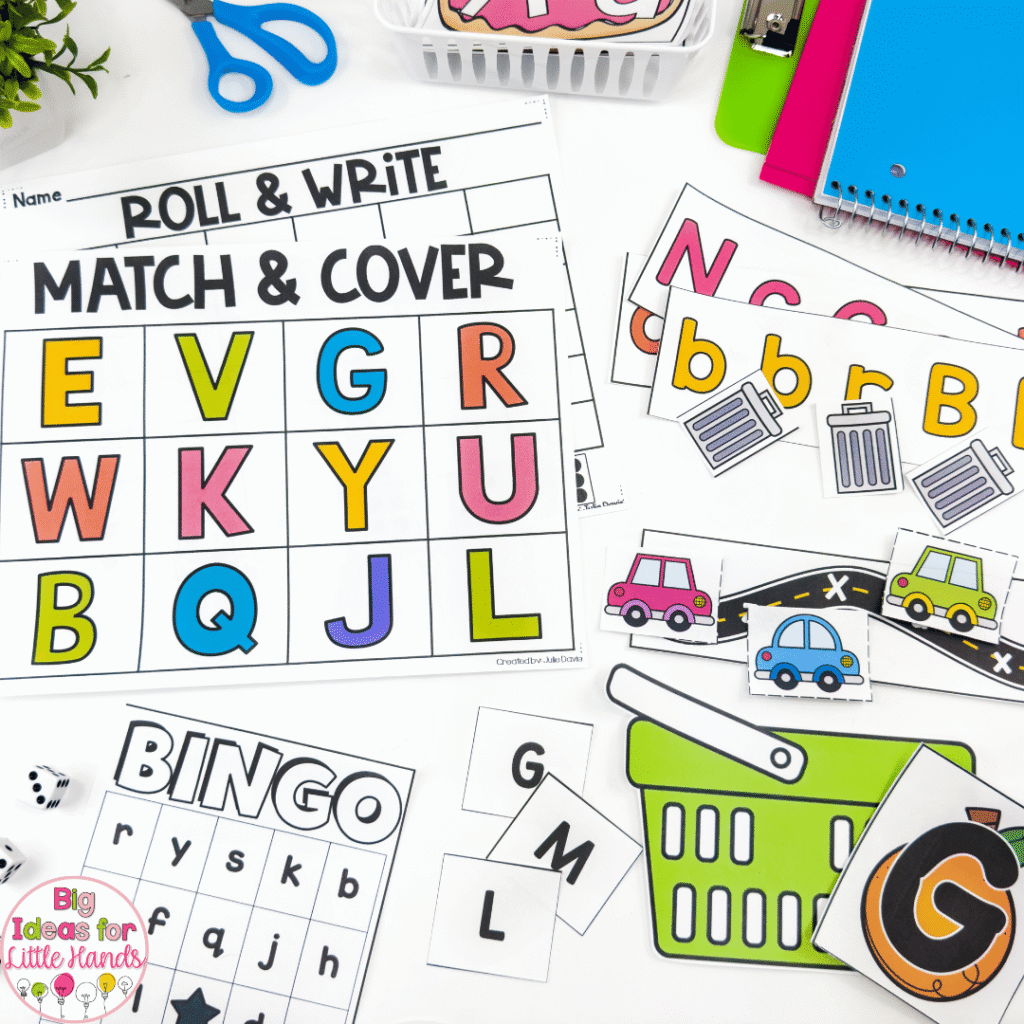 Target alphabet recognition with these Heggerty aligned resources.