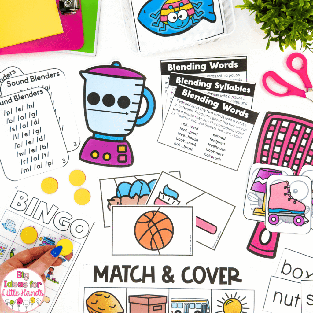 Students can master blending with these fun, hands-on games. 