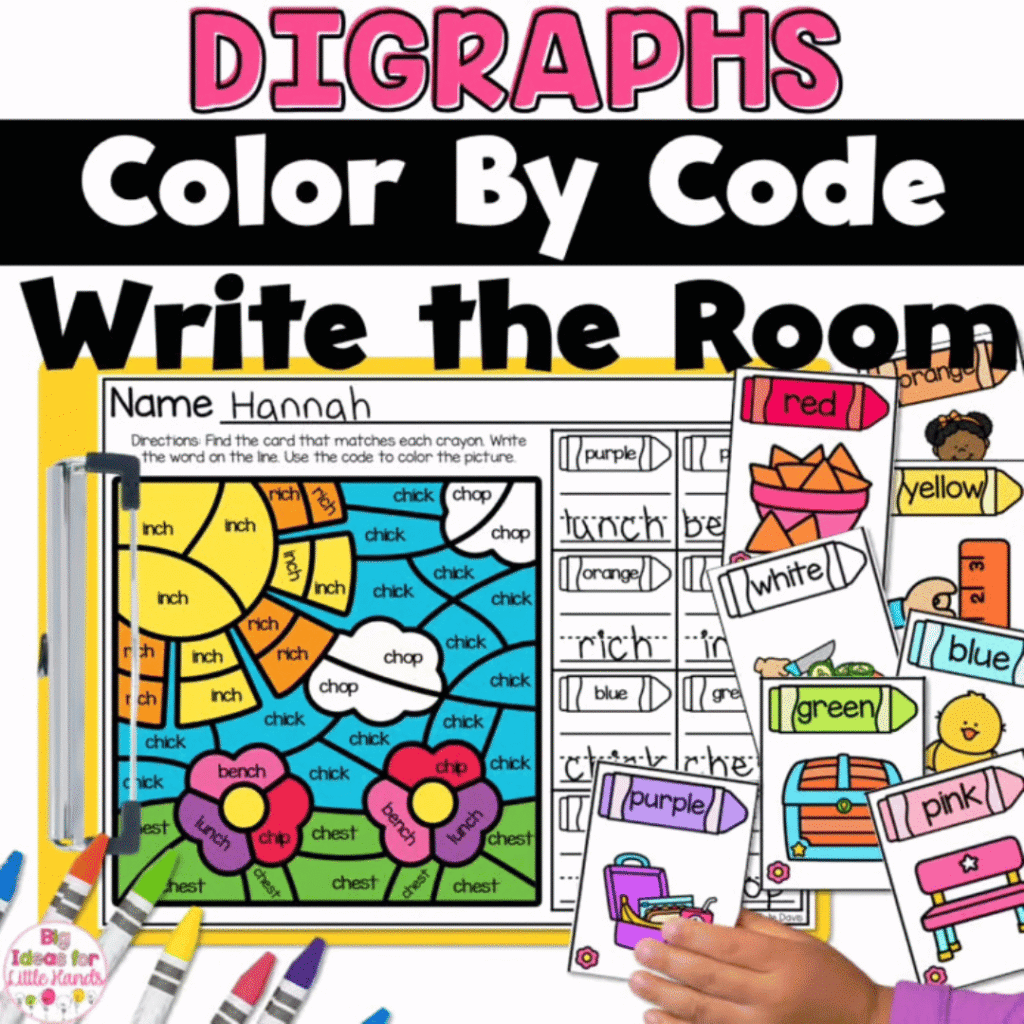 You can grab this digraph color by code write the room resource in my TPT store.