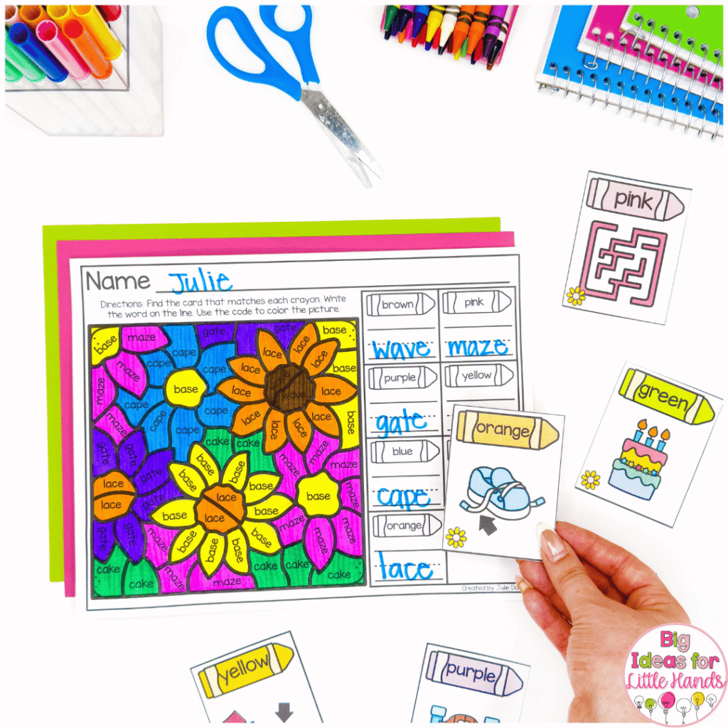 This routine works better than traditional practice because it keeps attention spans better than worksheets.