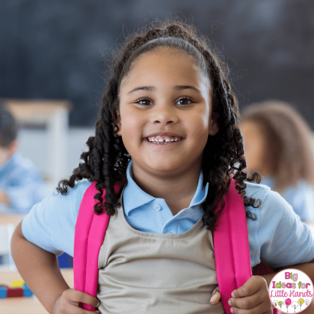 Start with routines and expectations during the first month of kindergarten to establish a routine.