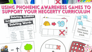 Learn how to use phonemic awareness games to support your Heggerty curriculum.