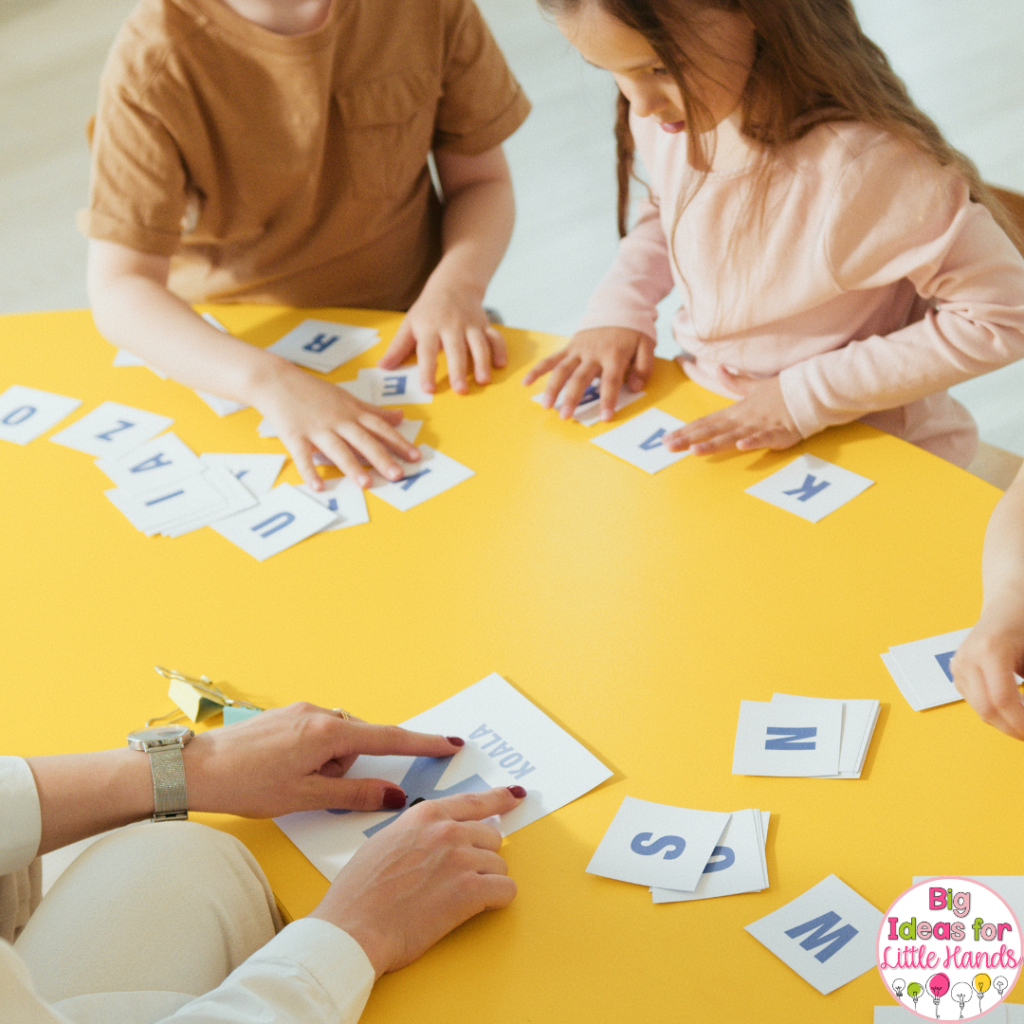 Informal assessments can help guide your small group instruction.