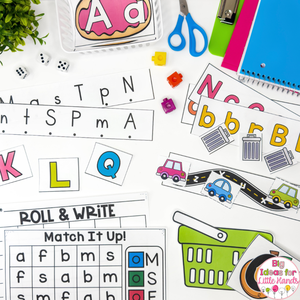 Use these letter identification games as part of your informal assessments.