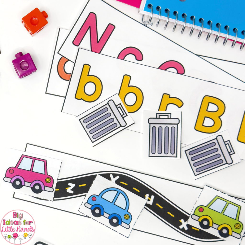 Alphabet Road Races adds a little movement to letter identification practice.