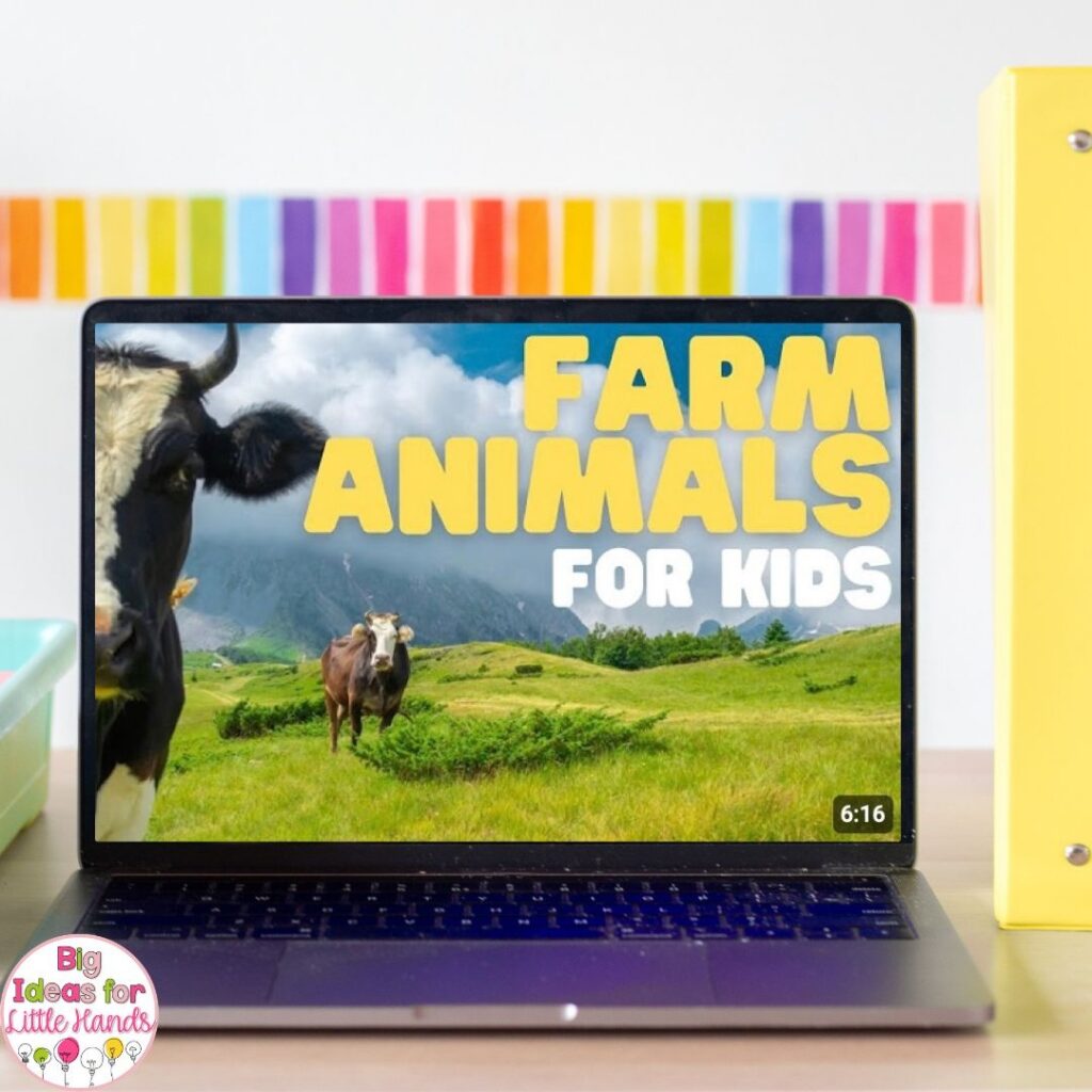 Begin your farm activities with a short introduction video.