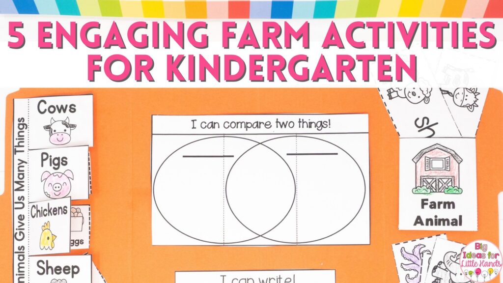 Try out these 5 engaging farm activities for kindergarten in your classroom.